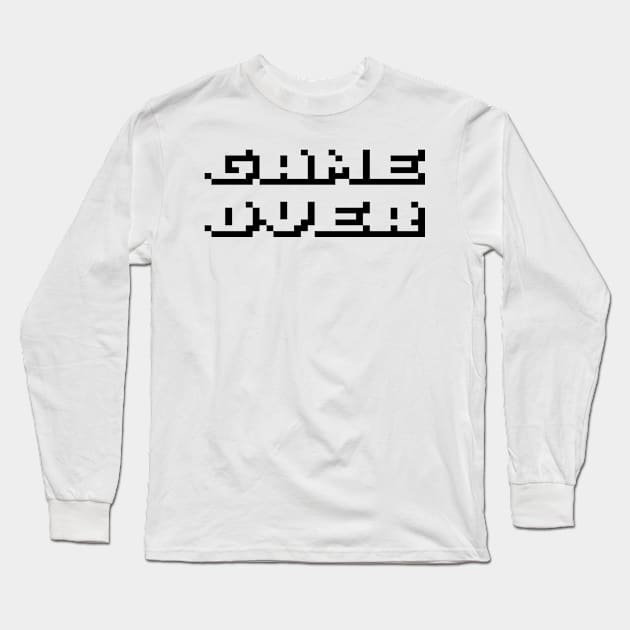 Retro Gaming Gift Minecraft Long Sleeve T-Shirt by GreenGuyTeesStore